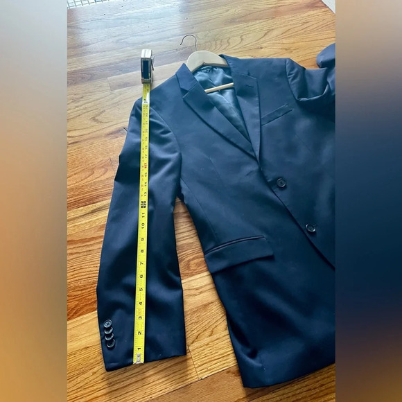 Tommy Hilfiger Men's Sport Coat Blazer Jacket 2 Buttons Navy - 40 R - Picture 11 of 14